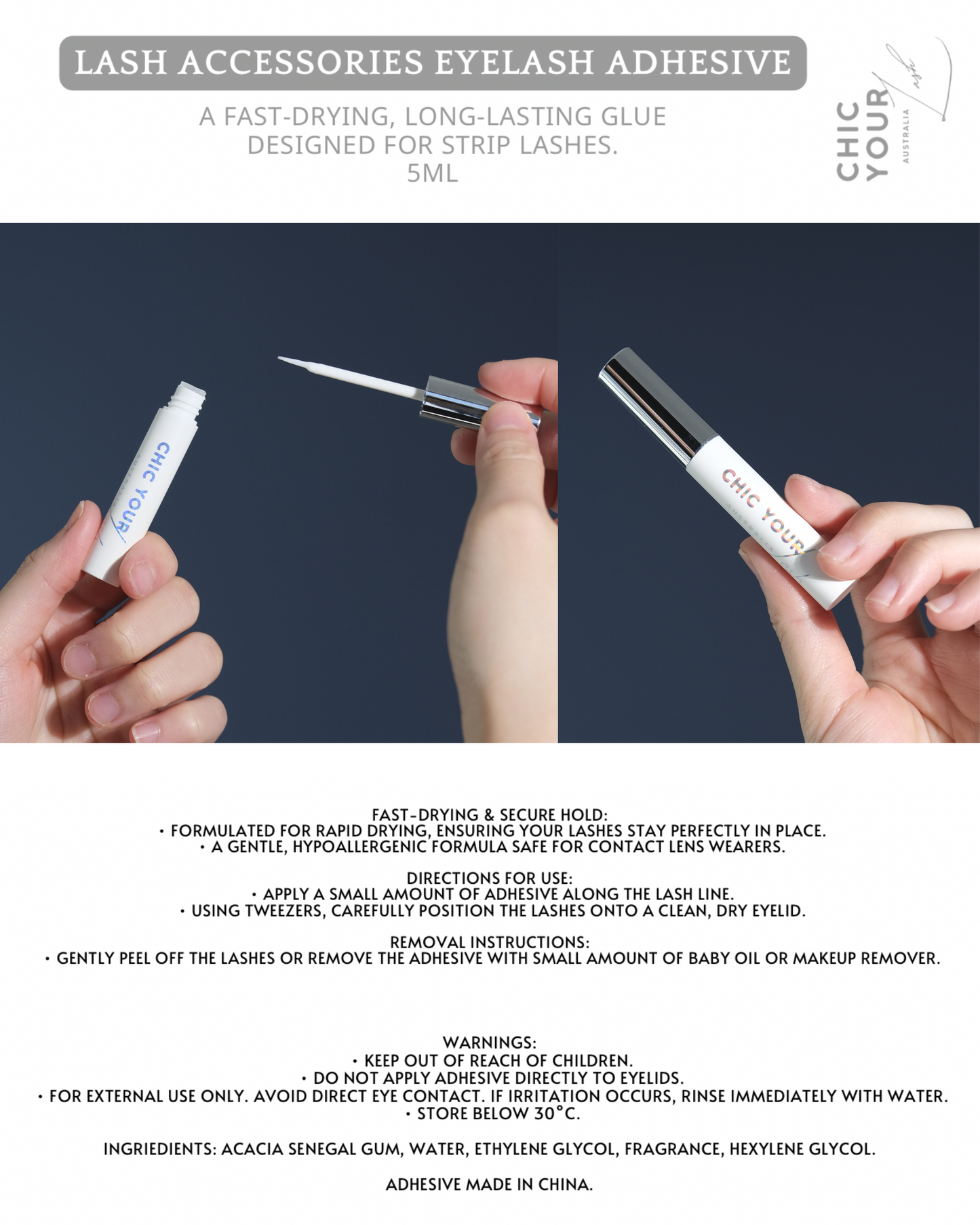 Eyelash Adhesive Glue